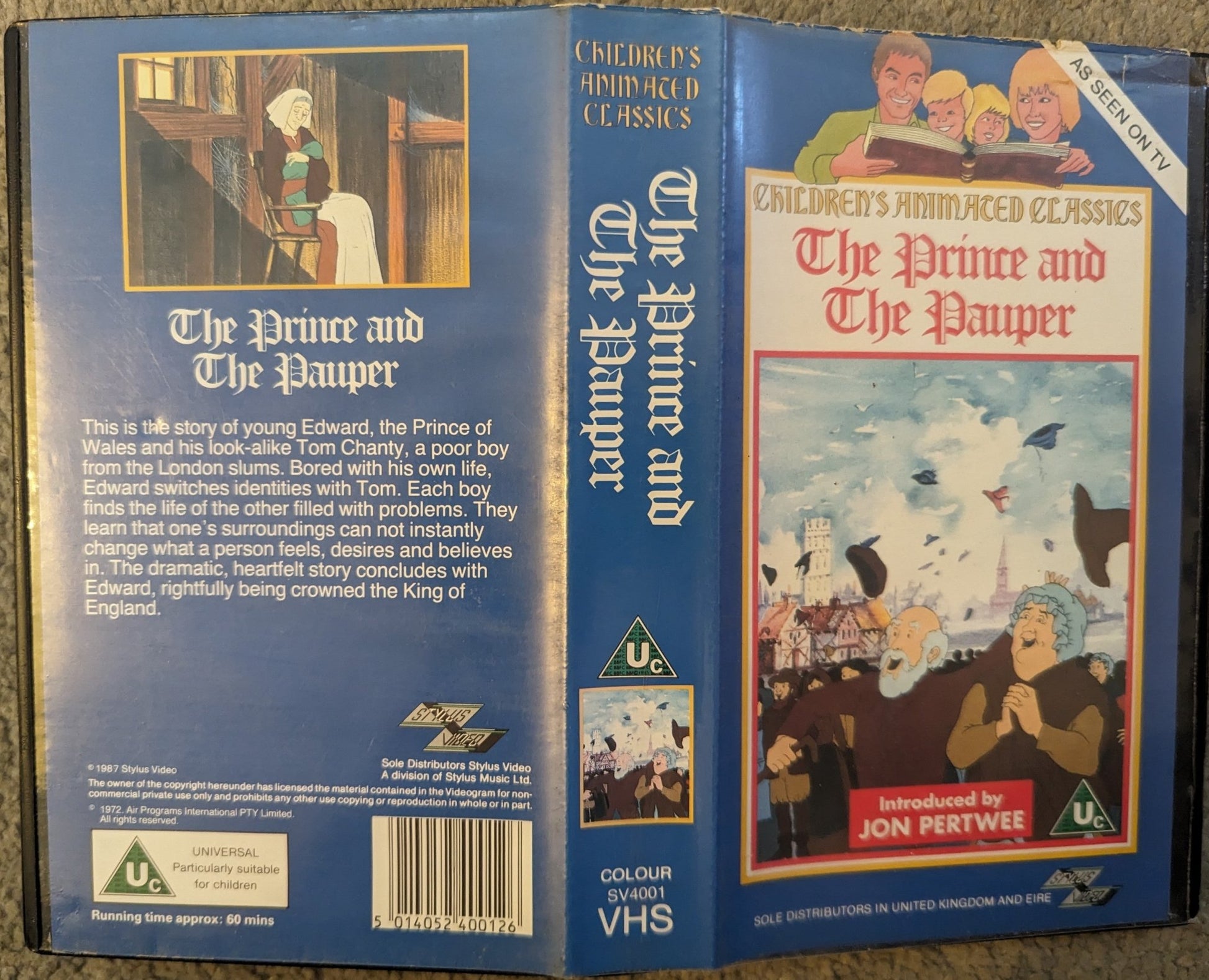 The Prince And The Pauper VHS Video - Flippin Retro Video Shop