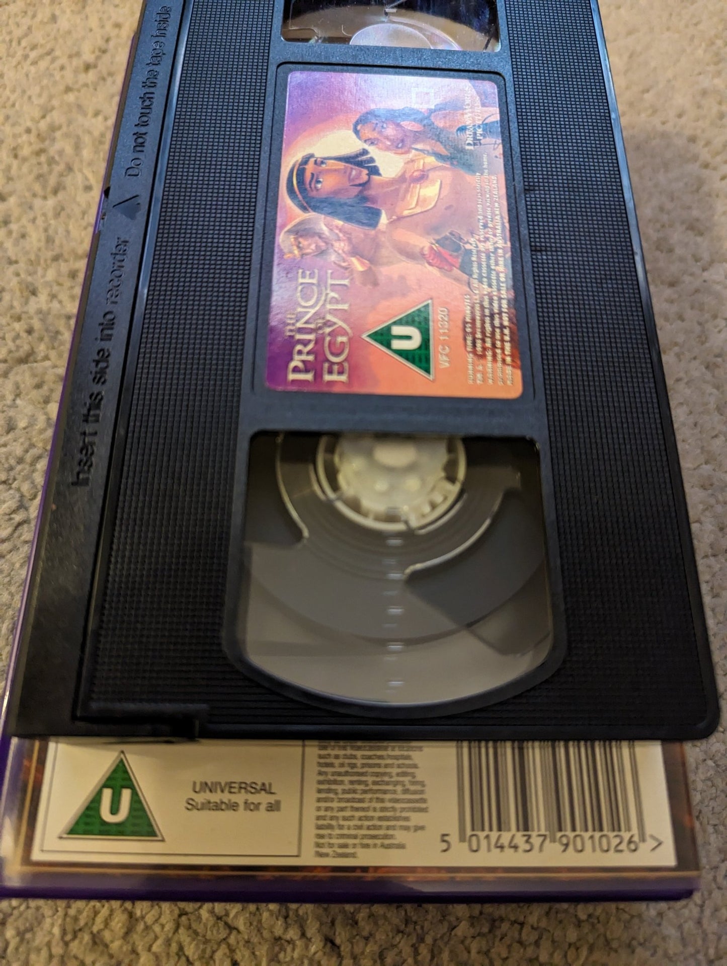 The Prince Of Egypt (1998) VHS Video - Flippin Retro Video Shop