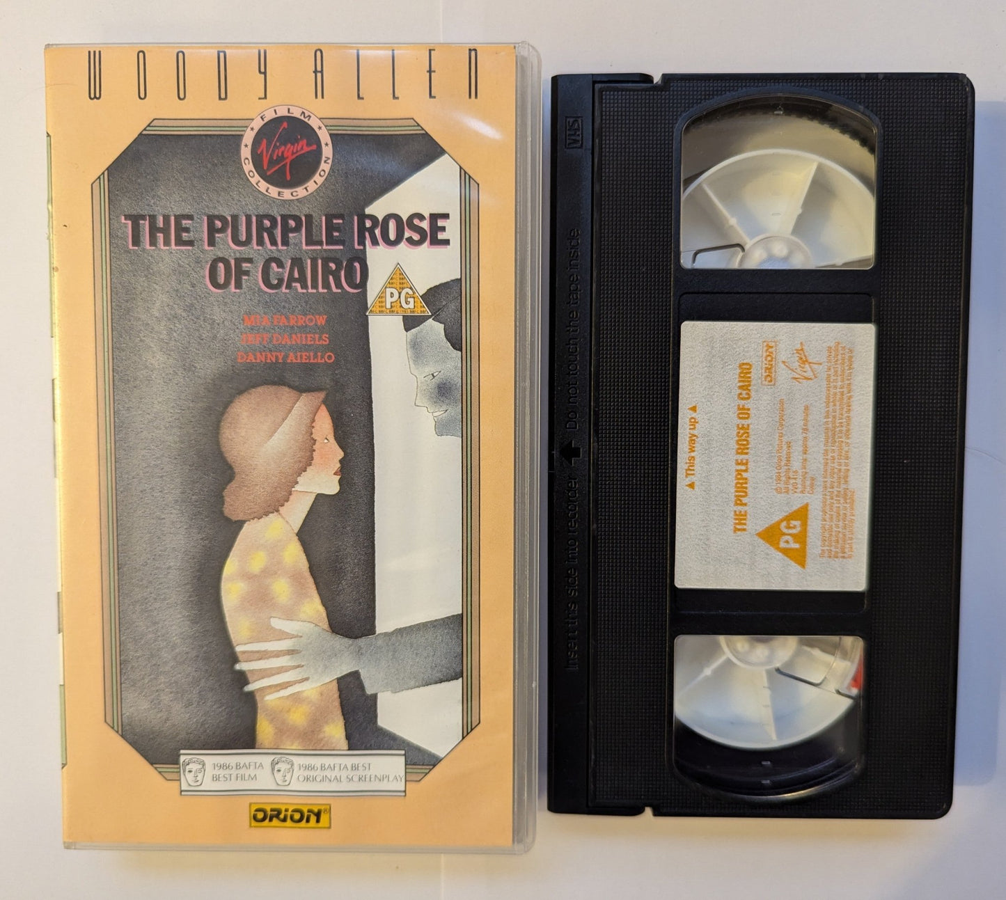 The Purple Rose Of Cairo (1985) VHS Video - Flippin Retro