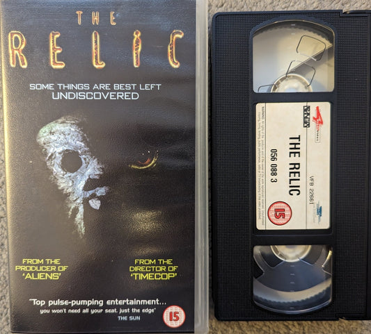 The Relic (1997) VHS Video - Flippin Retro Video Shop