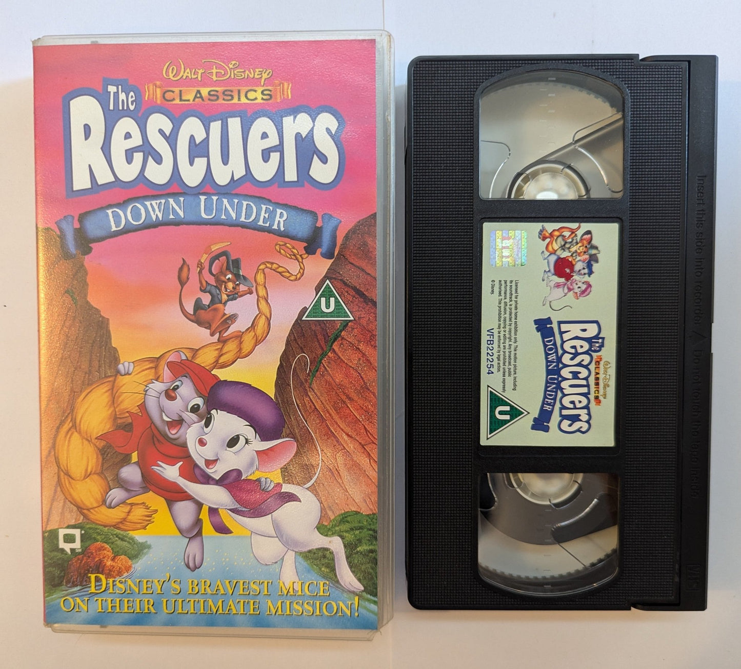 The Rescuers (1977) VHS Video - Flippin Retro