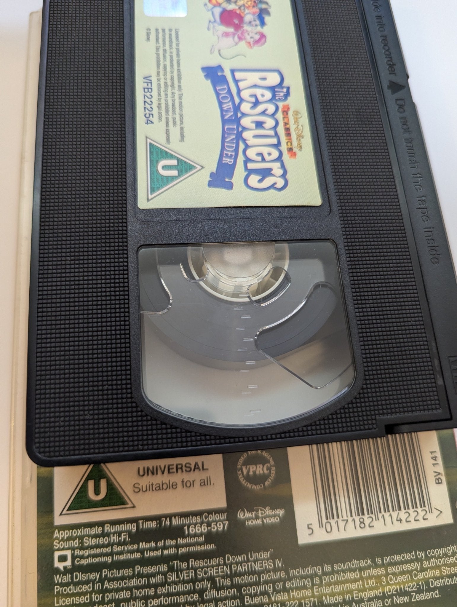 The Rescuers (1977) VHS Video - Flippin Retro