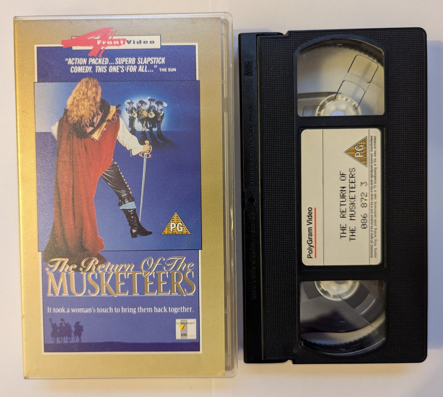 The Return Of The Musketeers (1989) VHS Video - Flippin Retro