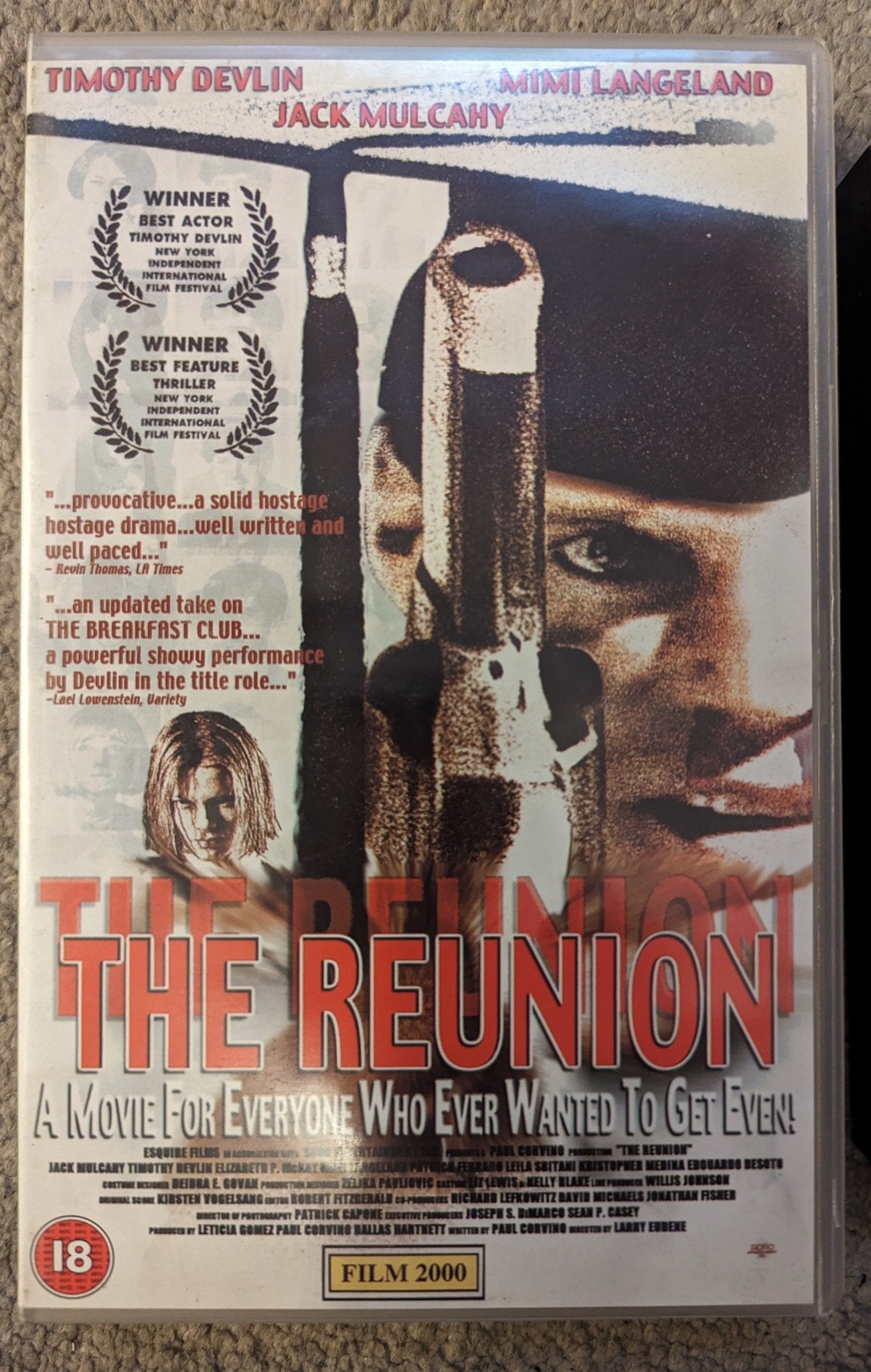 The Reunion (1998) VHS Video Ex Rental - Flippin Retro Video Shop