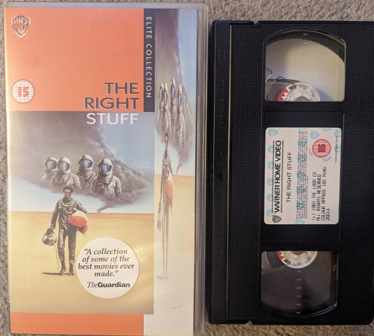 The Right Stuff (1983) VHS Video Elite Collection - Flippin Retro Video Shop