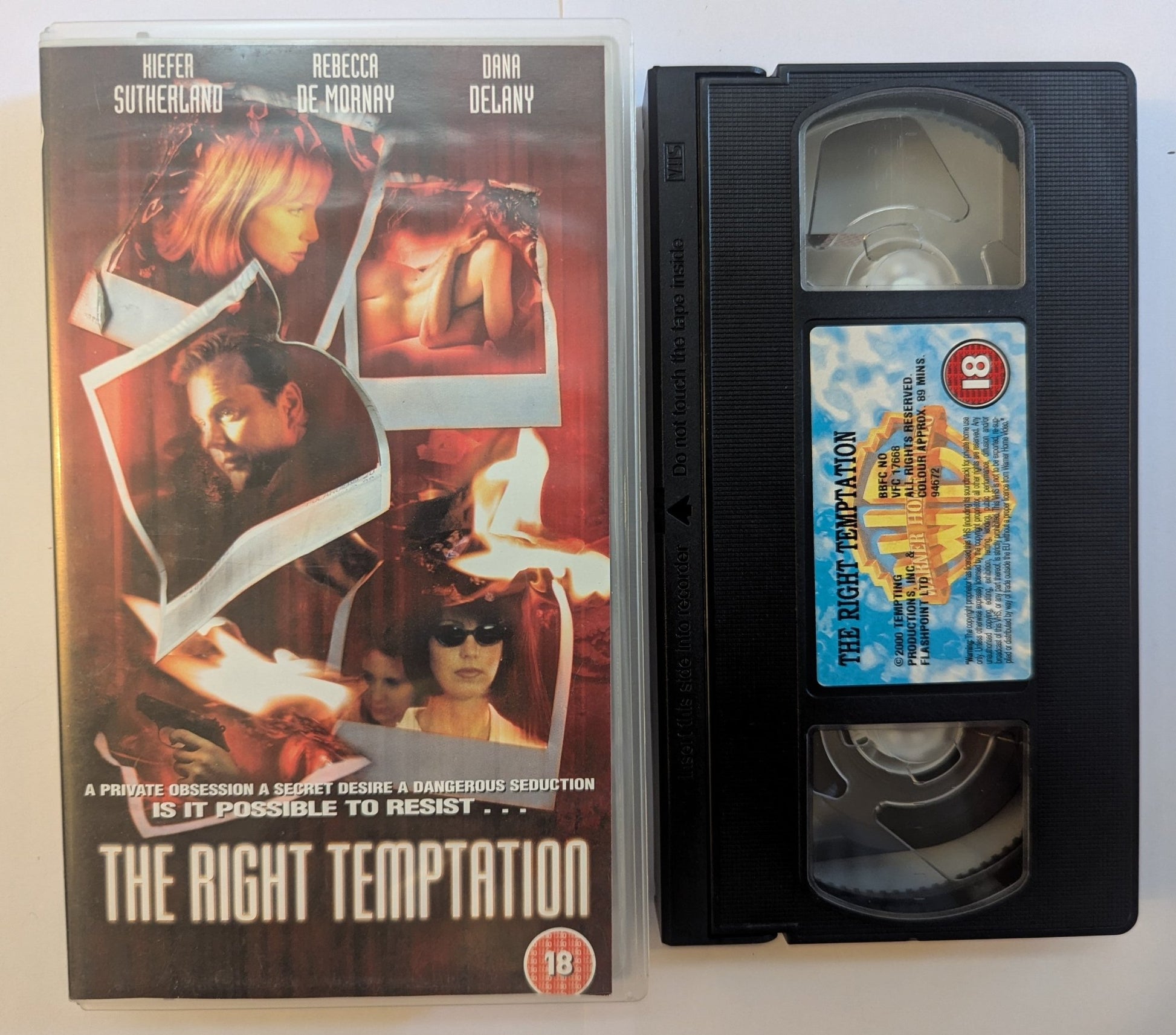 The Right Temptation (2000) VHS Video - Flippin Retro Video Shop