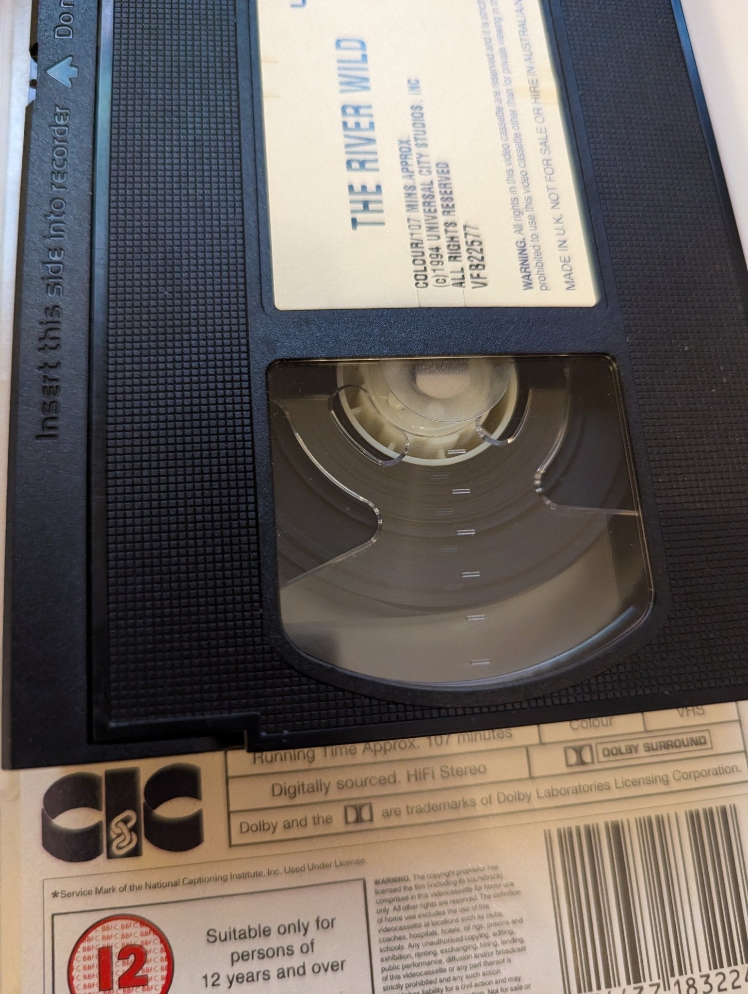 The River Wild (1994) VHS Video - Flippin Retro