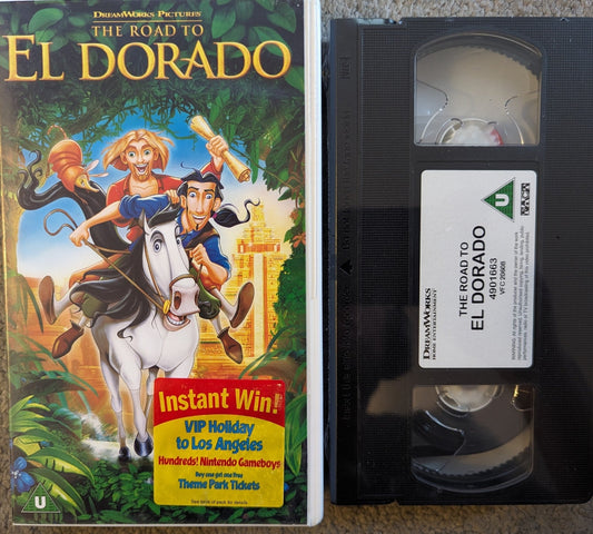 The Road To El Dorado (2000) VHS Video - Flippin Retro Video Shop