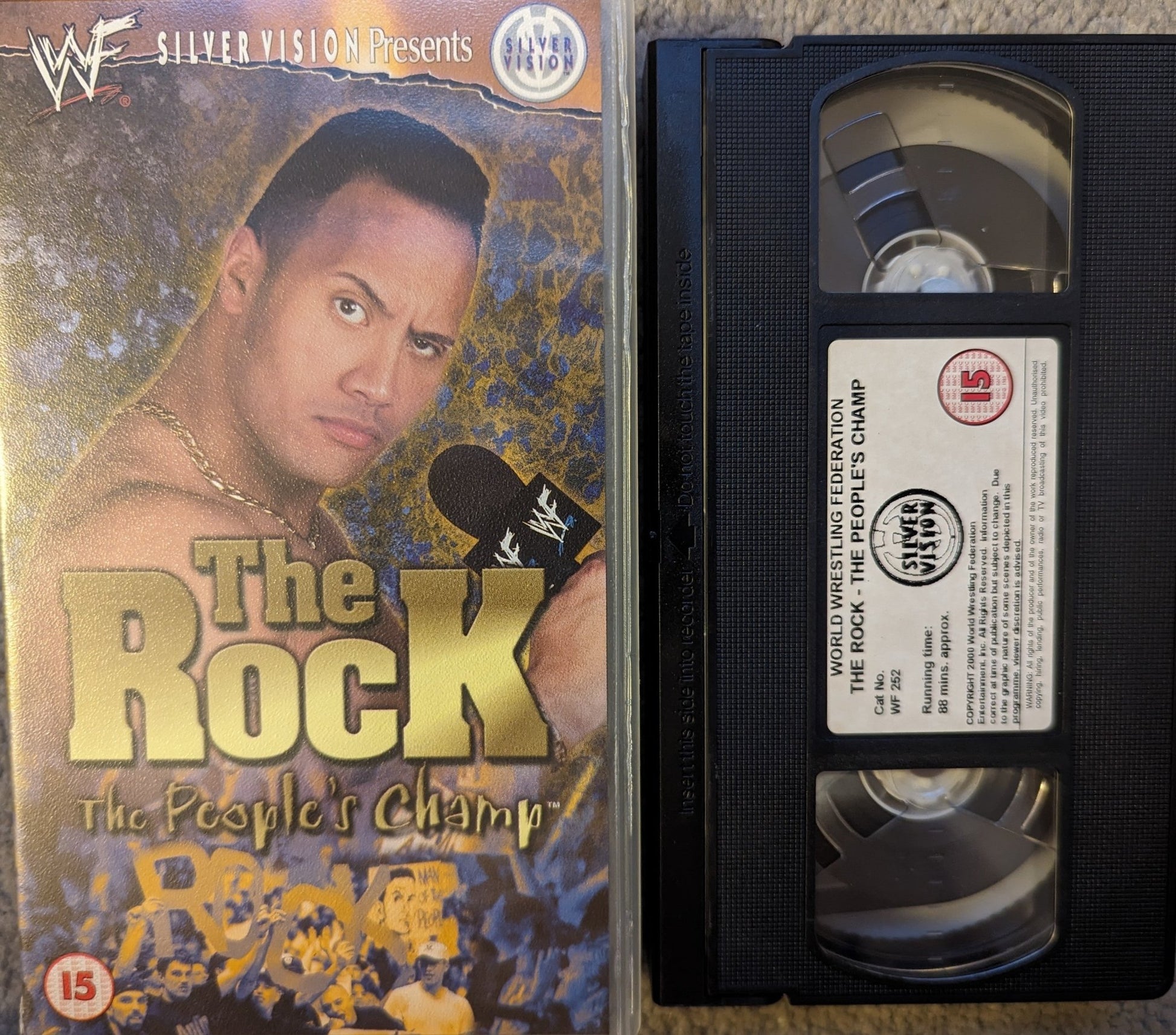 The Rock The People's Champ VHS Video - Flippin Retro Video Shop