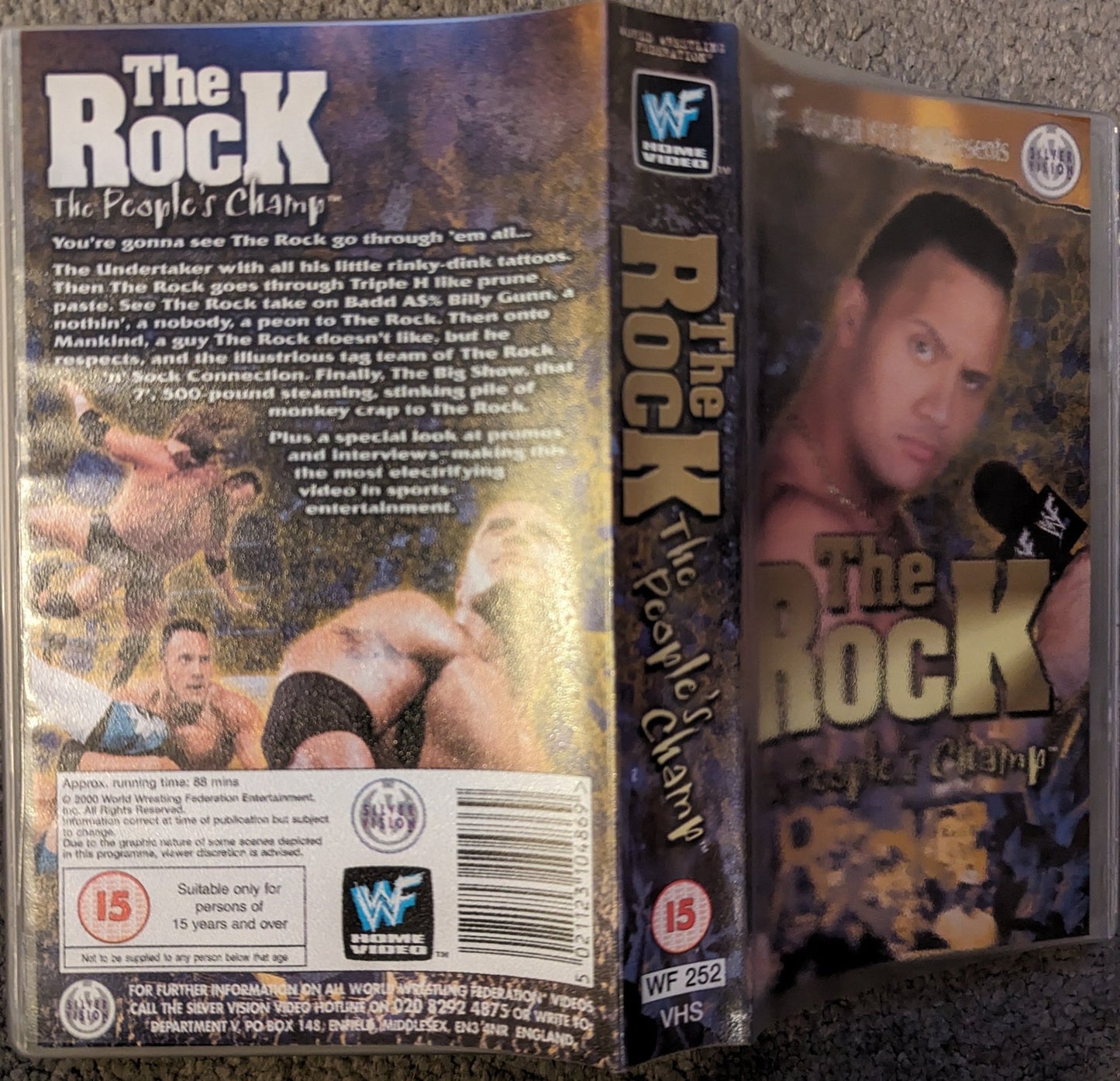 The Rock The People's Champ VHS Video - Flippin Retro Video Shop