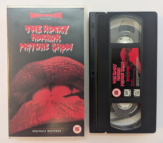 The Rocky Horror Picture Show (1975) VHS Video Wide - screen - Flippin Retro Video Shop