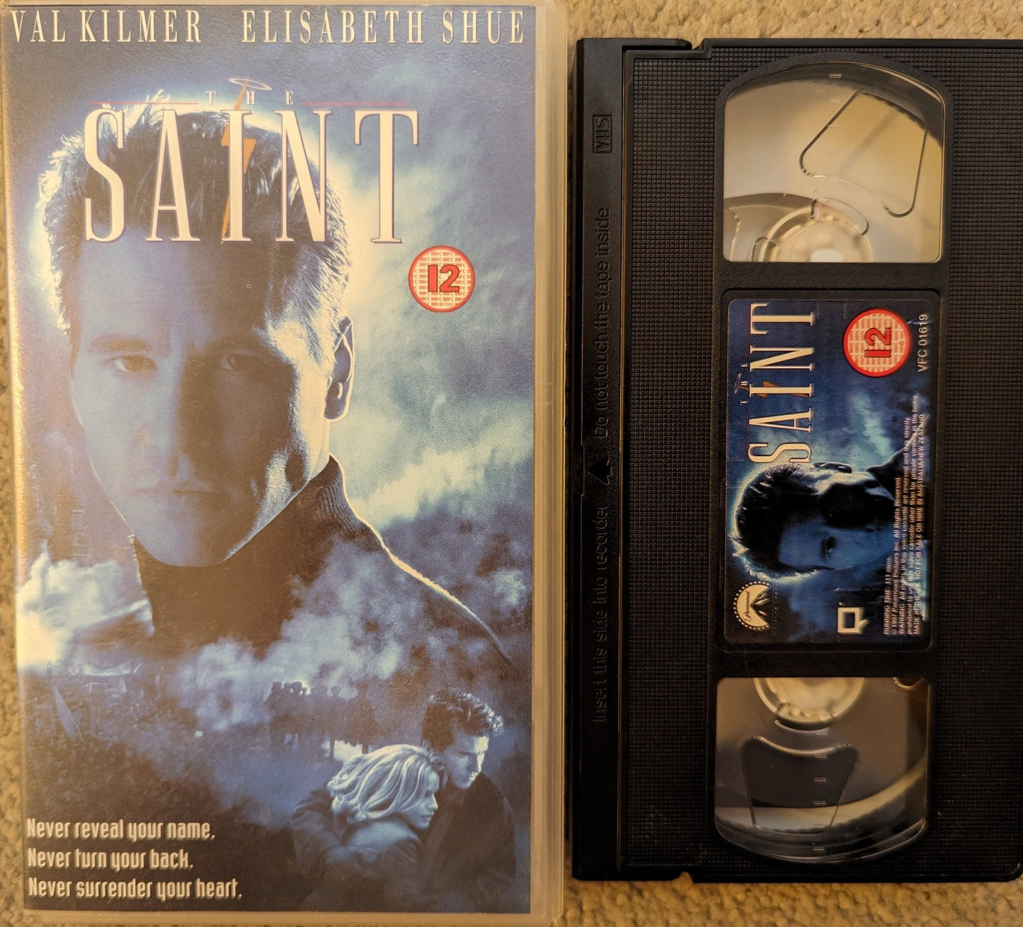 The Saint (1997) VHS Video - Flippin Retro Video Shop