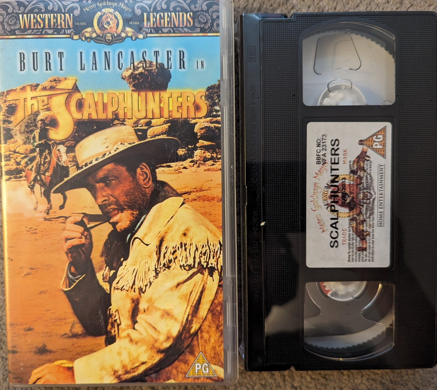 The Scalphunters (1968) VHS Video *Sealed* - Flippin Retro Video Shop