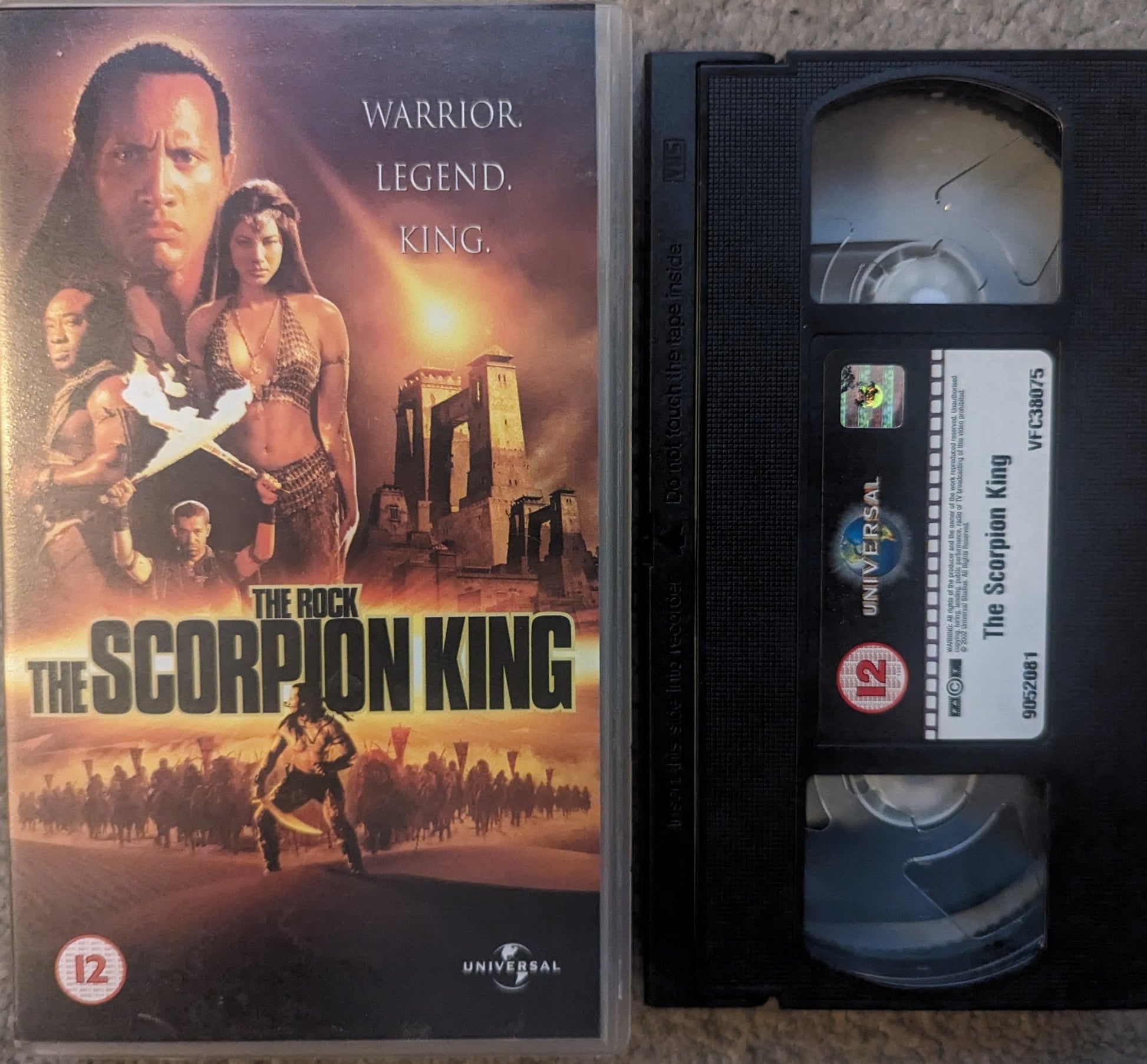 The Scorpion King (2002) VHS Video - Flippin Retro Video Shop