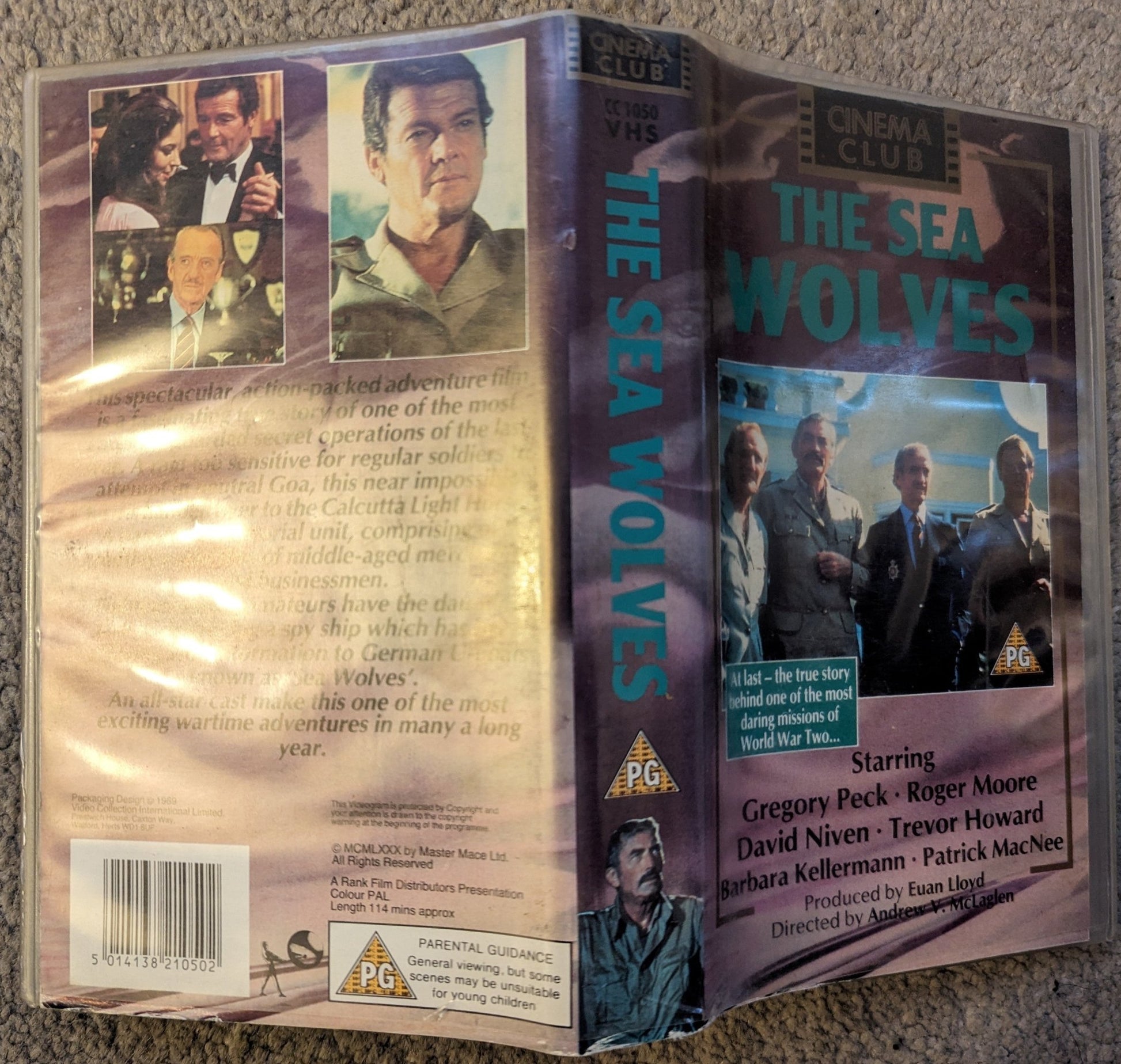 The Sea Wolves (1980) VHS Video - Flippin Retro Video Shop