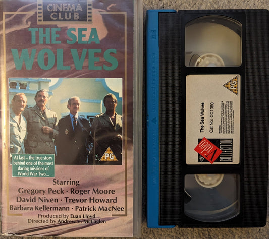 The Sea Wolves (1980) VHS Video - Flippin Retro Video Shop