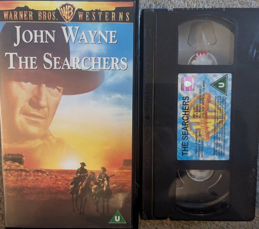 The Searchers (1956) VHS Video *Sealed* - Flippin Retro Video Shop