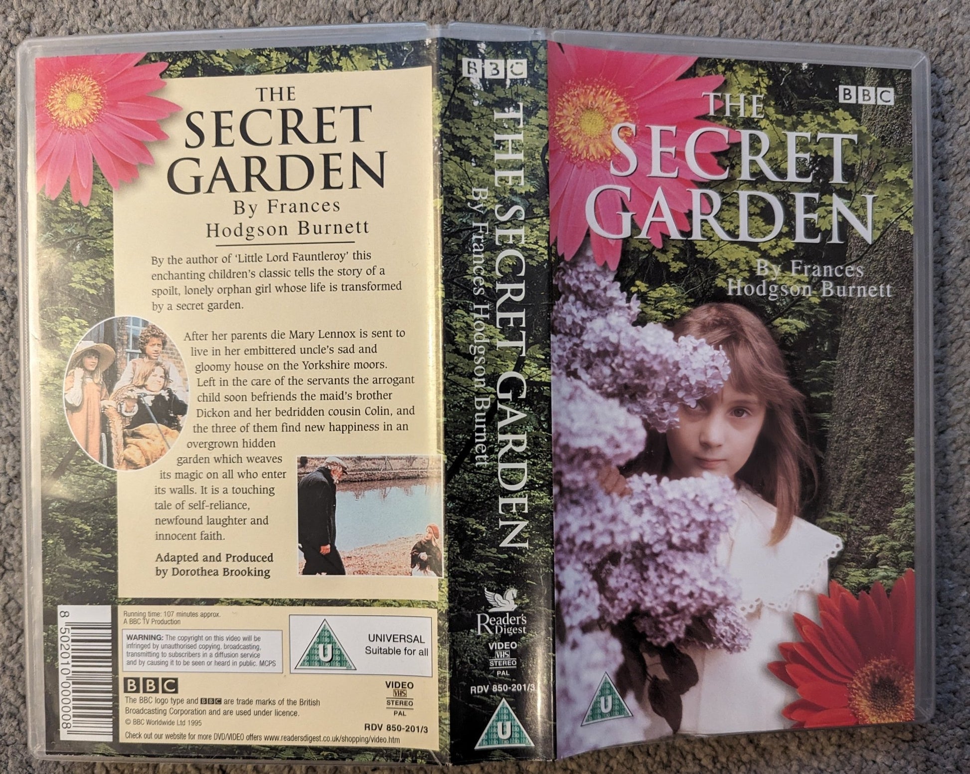 The Secret Garden (1987) VHS Video - Flippin Retro Video Shop