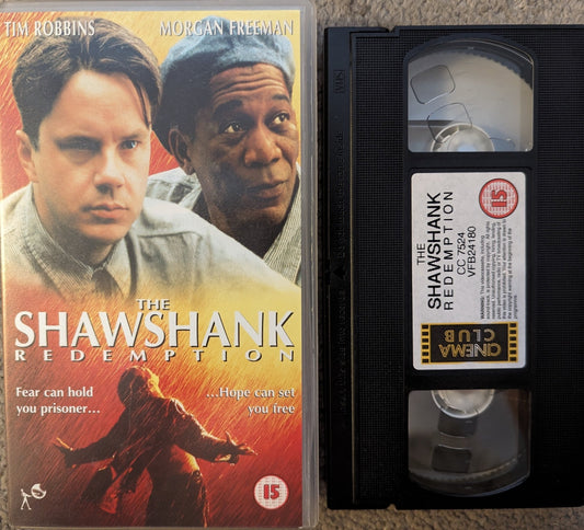 The Shawshank Redemption (1994) VHS Video - Flippin Retro Video Shop