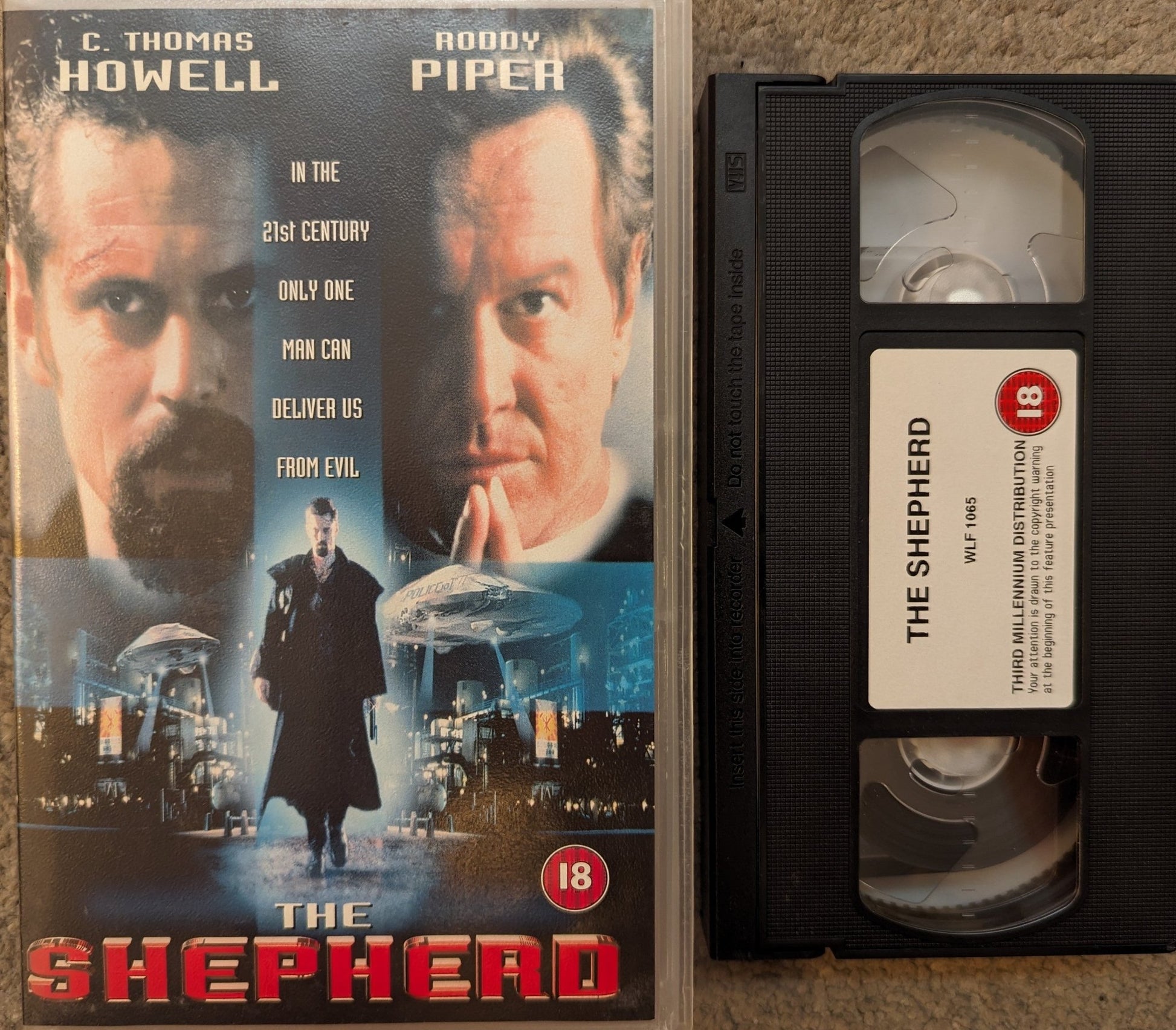 The Shepherd (1999) VHS Video Ex Rental - Flippin Retro Video Shop