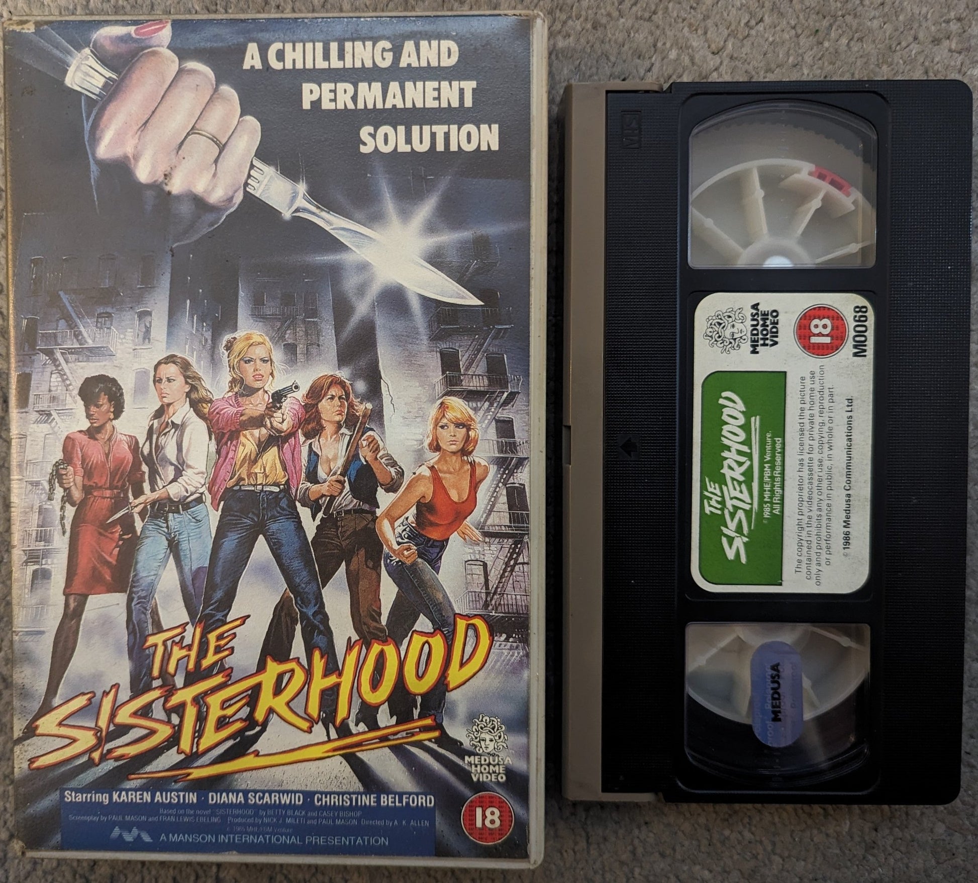 The Sisterhood (1988) VHS Video Ex Rental - Flippin Retro Video Shop