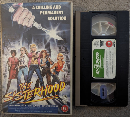 The Sisterhood (1988) VHS Video Ex Rental - Flippin Retro Video Shop