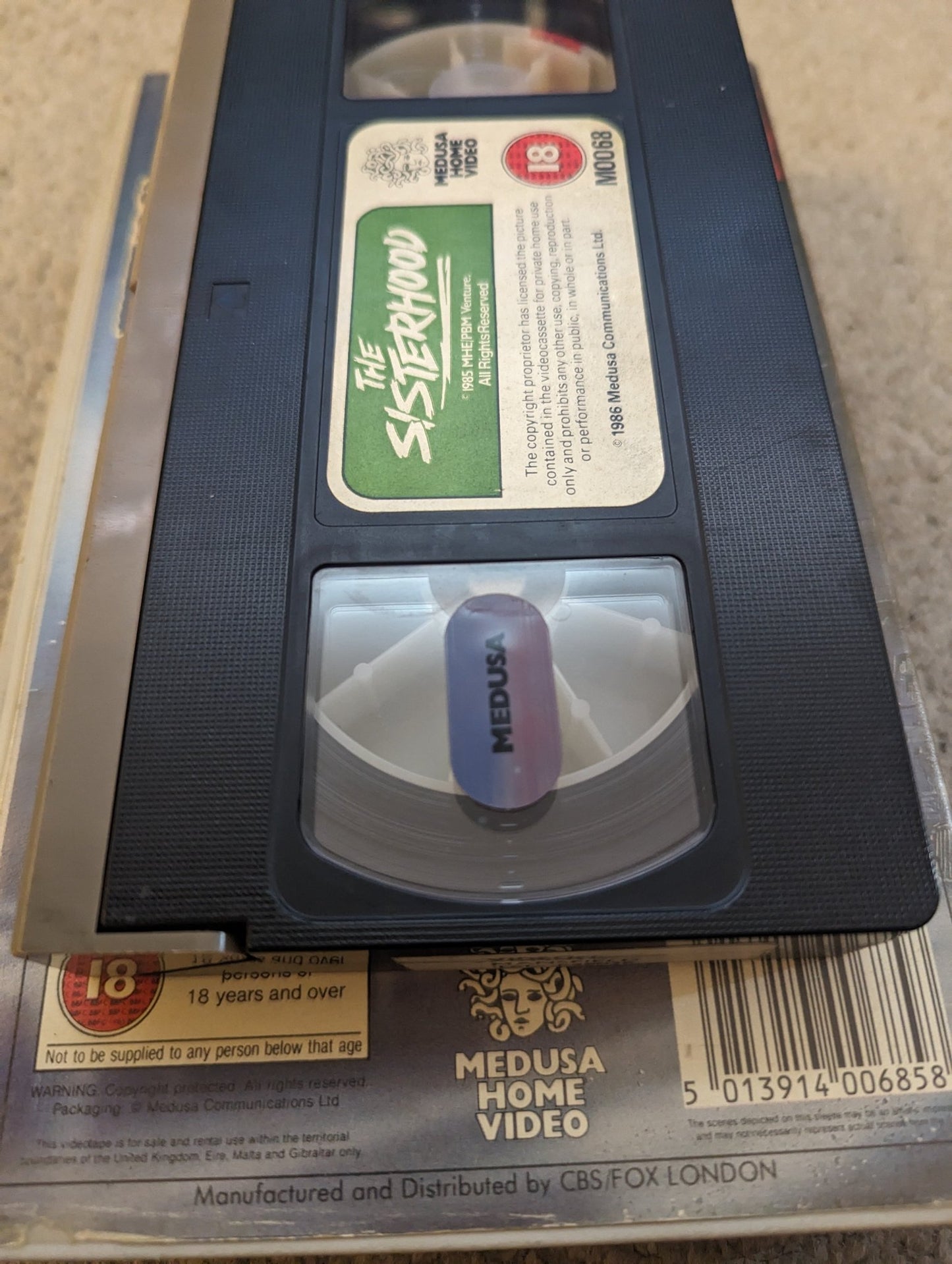 The Sisterhood (1988) VHS Video Ex Rental - Flippin Retro Video Shop