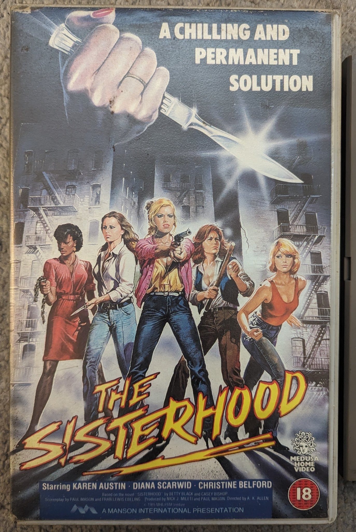 The Sisterhood (1988) VHS Video Ex Rental - Flippin Retro Video Shop