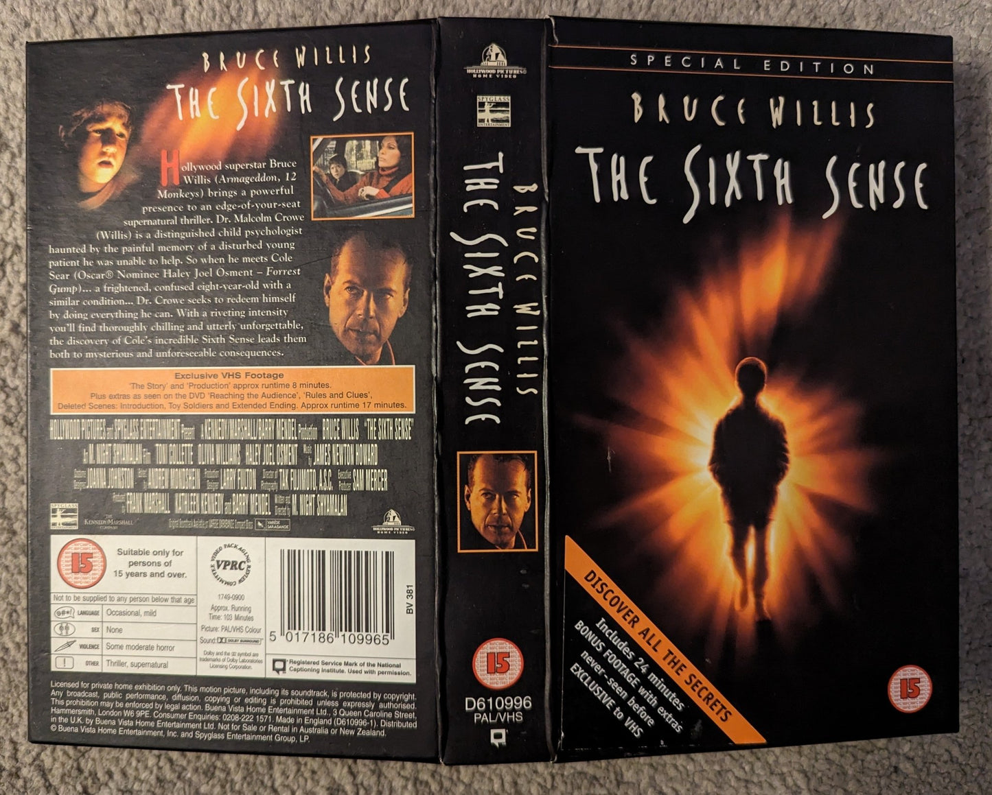 The Sixth Sense (1999) VHS Video - Flippin Retro Video Shop