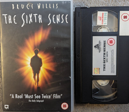 The Sixth Sense (1999) VHS Video Ex Rental - Flippin Retro Video Shop