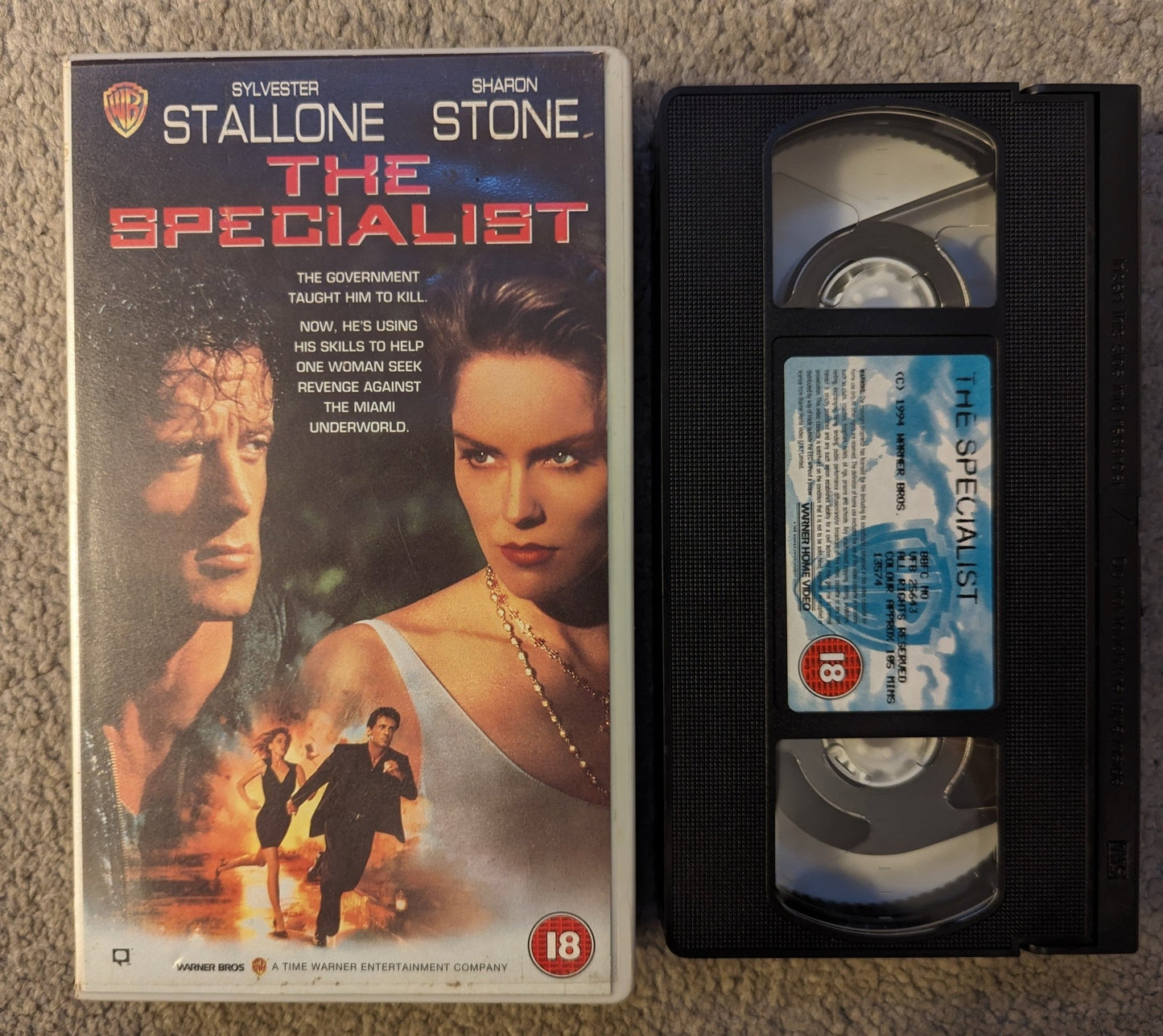 The Specialist (1994) VHS Video - Flippin Retro Video Shop