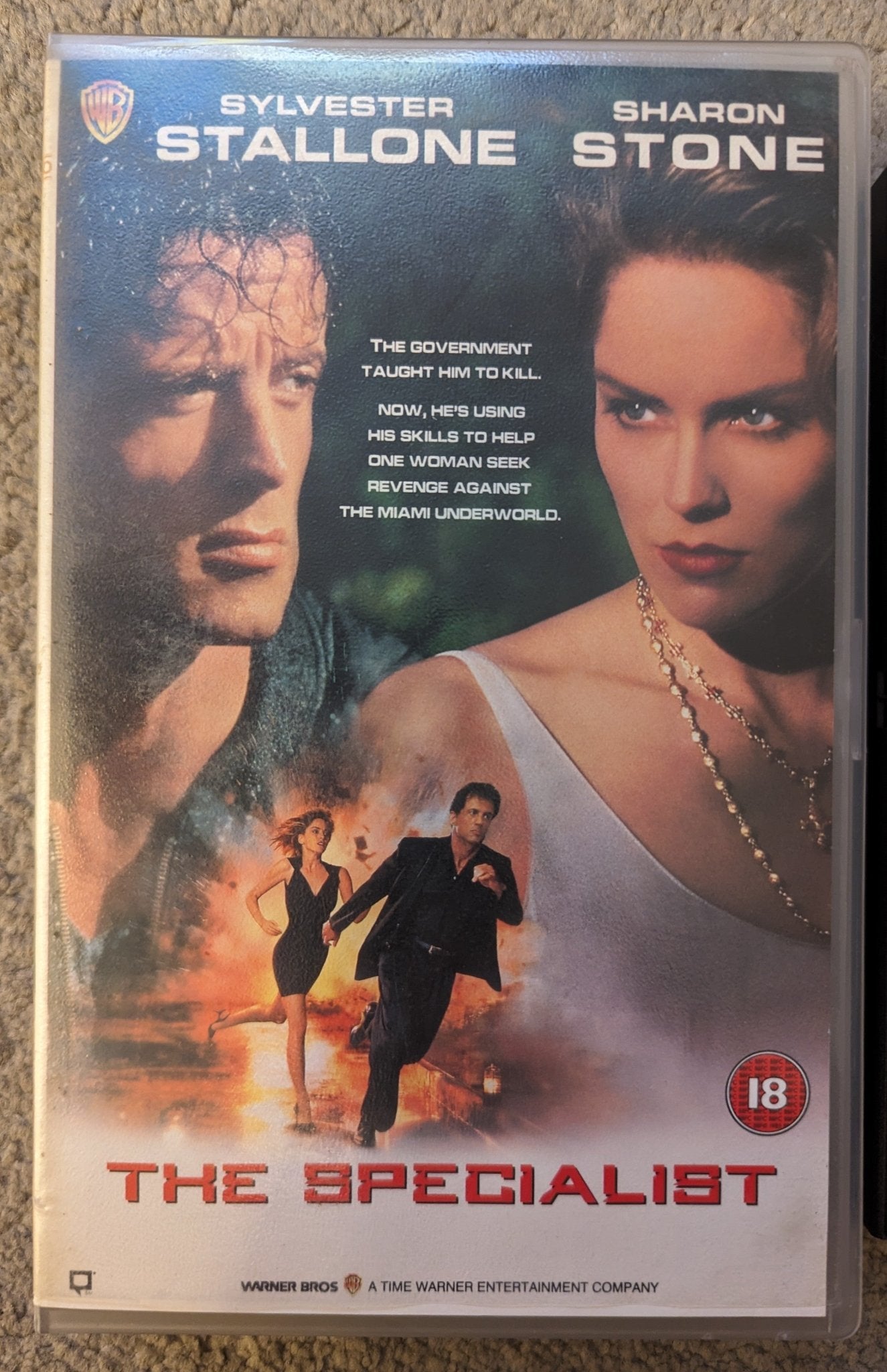 The Specialist (1994) VHS Video Ex Rental - Flippin Retro Video Shop