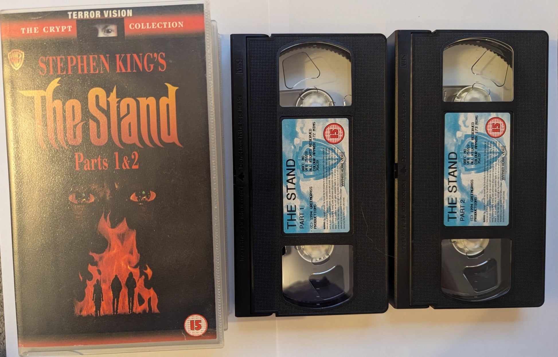 The Stand Part 1 & 2 (1994) VHS Video - Flippin Retro Video Shop