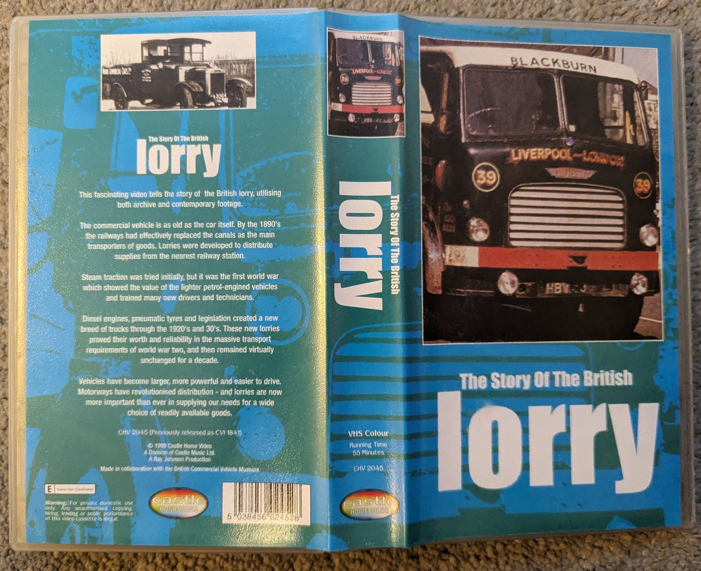 The Story Of The British Lorry VHS Video - Flippin Retro Video Shop