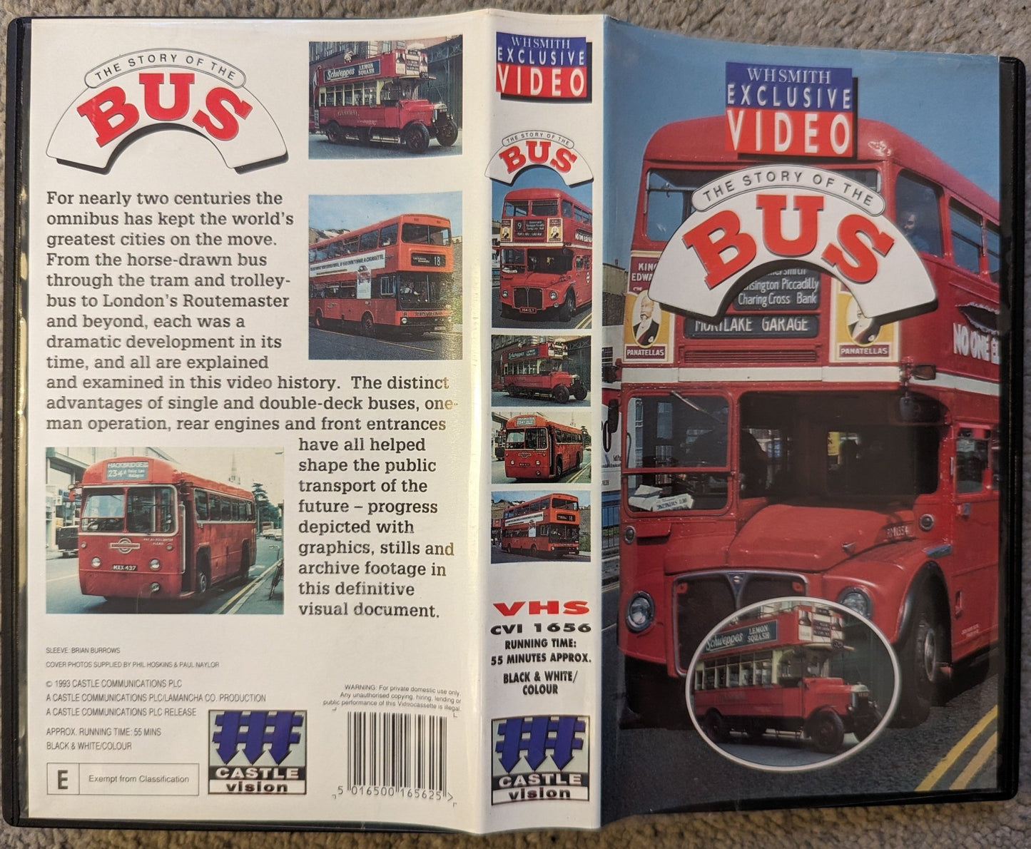 The Story Of The Bus VHS Video - Flippin Retro Video Shop