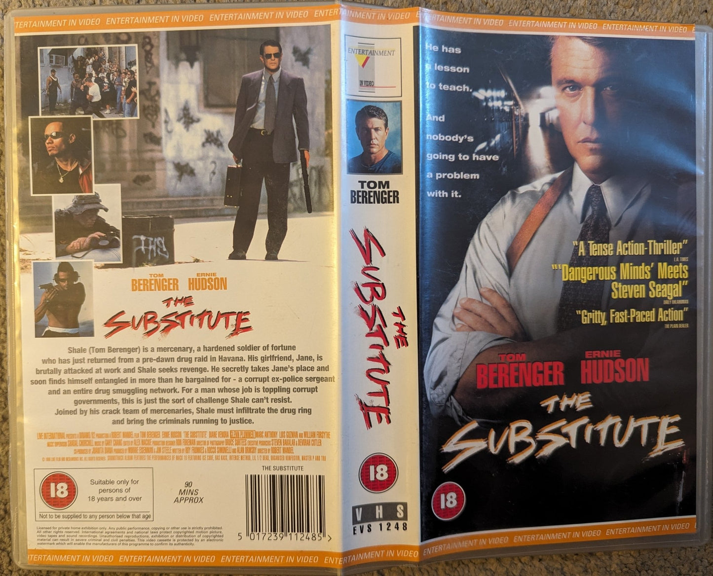 The Substitute (1996) VHS Video - Flippin Retro Video Shop