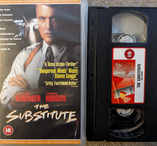 The Substitute (1996) VHS Video - Flippin Retro Video Shop