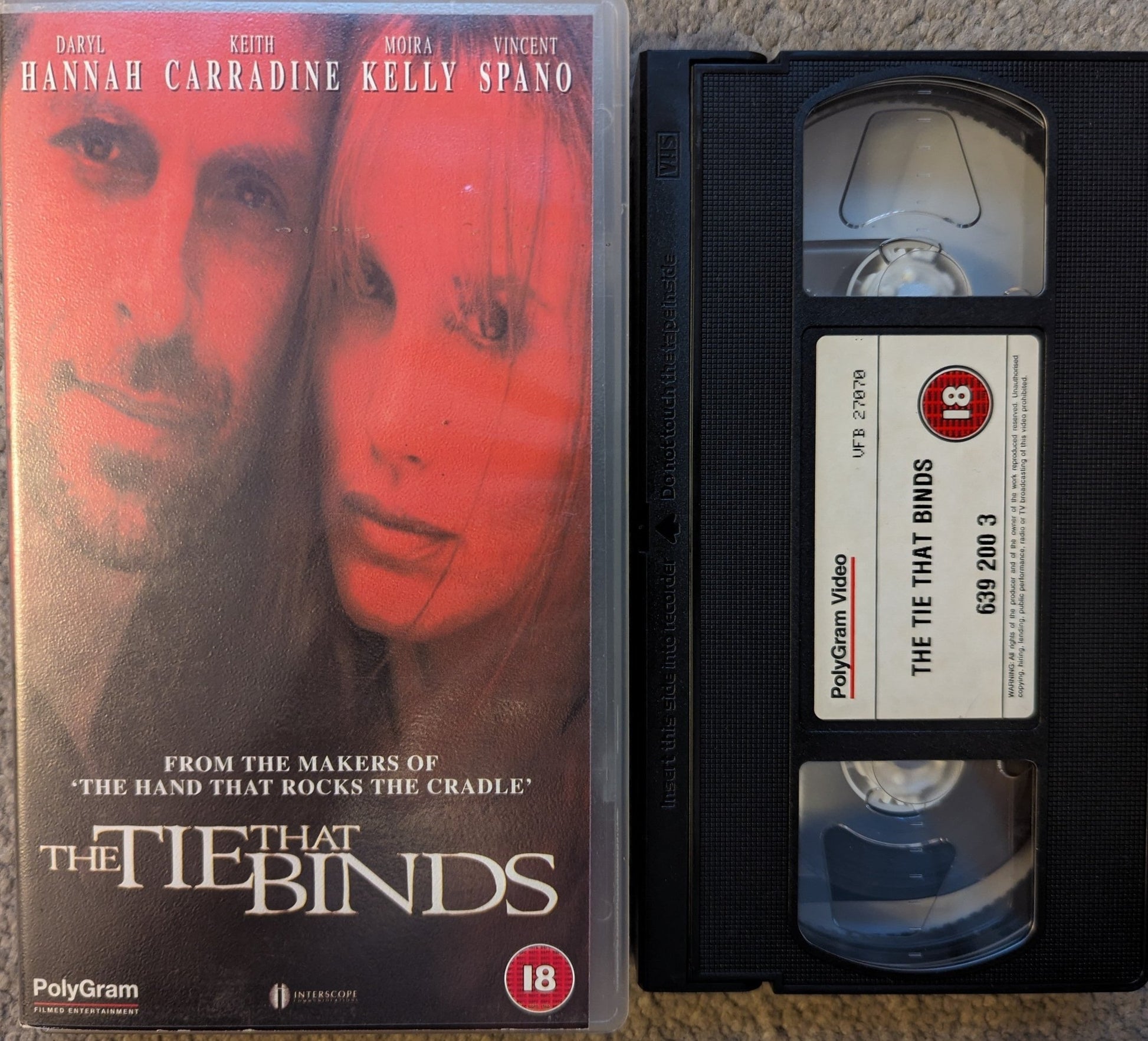 The Tie That Binds (1995) VHS Video - Flippin Retro Video Shop