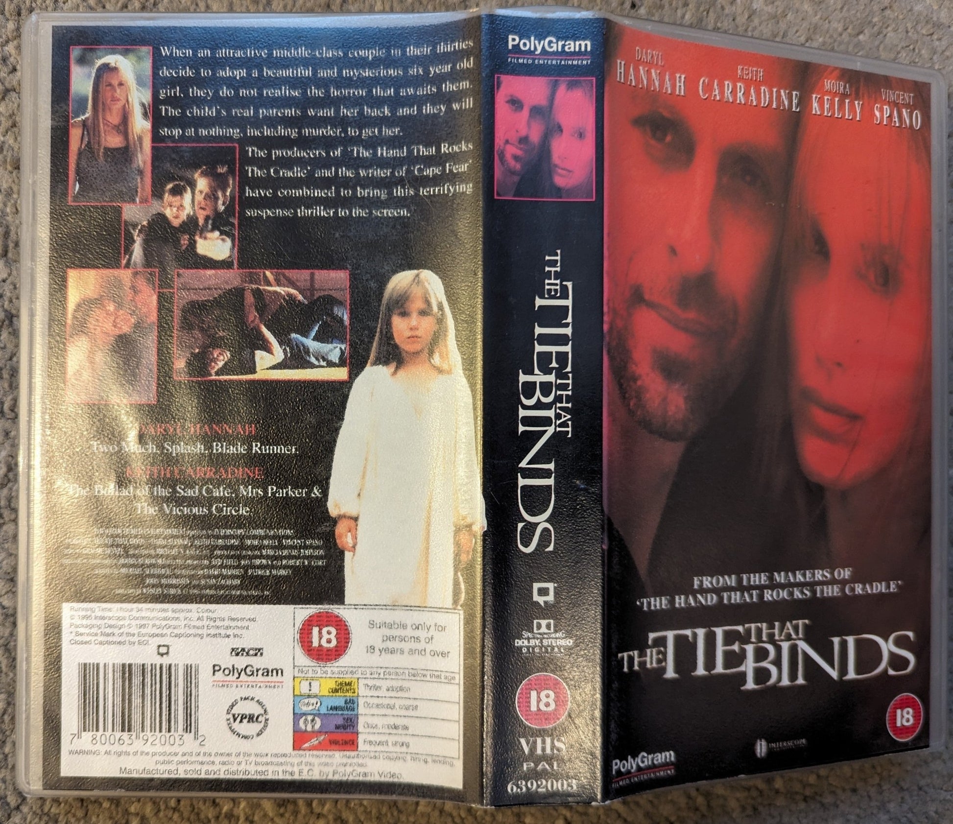 The Tie That Binds (1995) VHS Video - Flippin Retro Video Shop