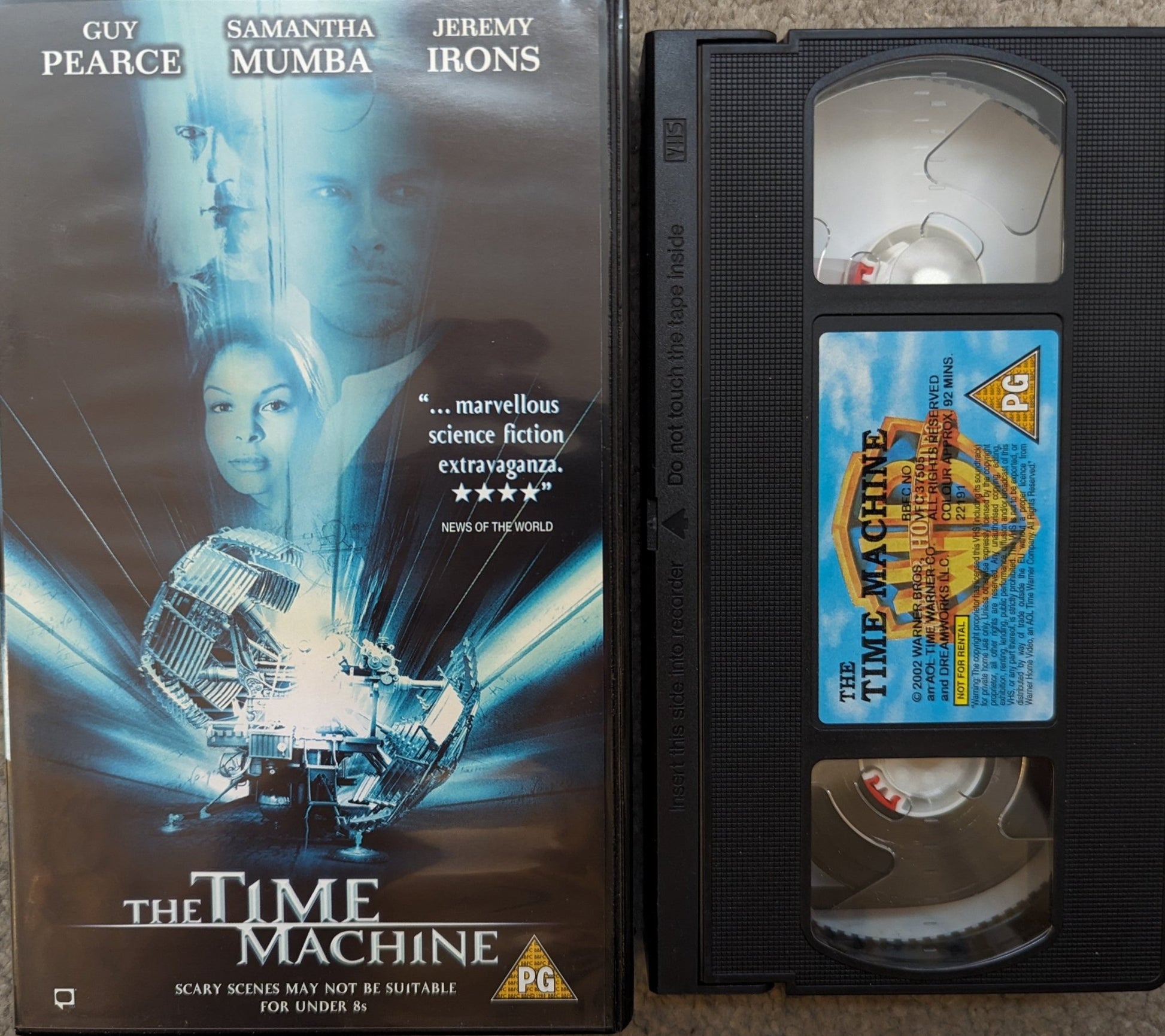 The Time Machine (2002) VHS Video - Flippin Retro Video Shop