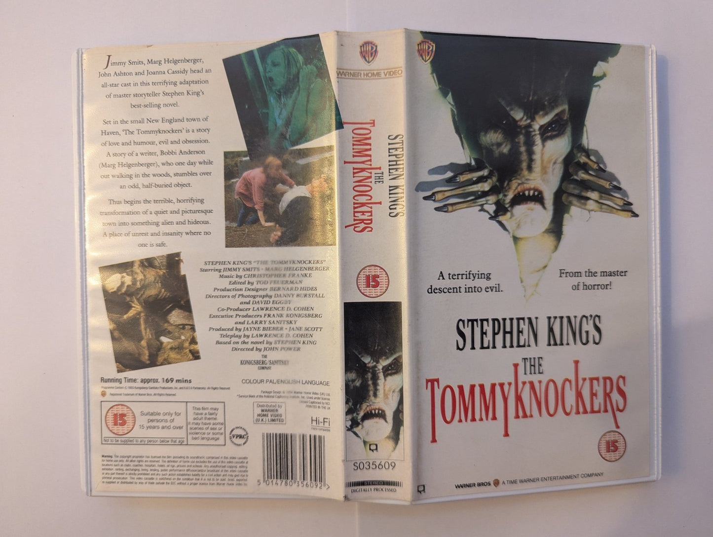 The Tommyknockers (1993) VHS Video - Flippin Retro