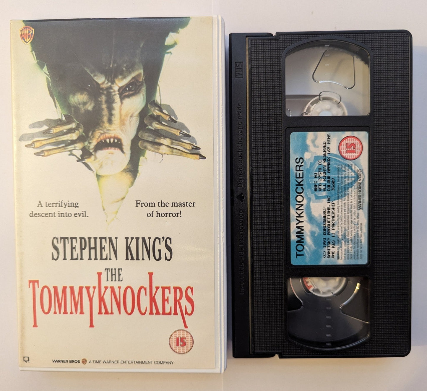 The Tommyknockers (1993) VHS Video - Flippin Retro