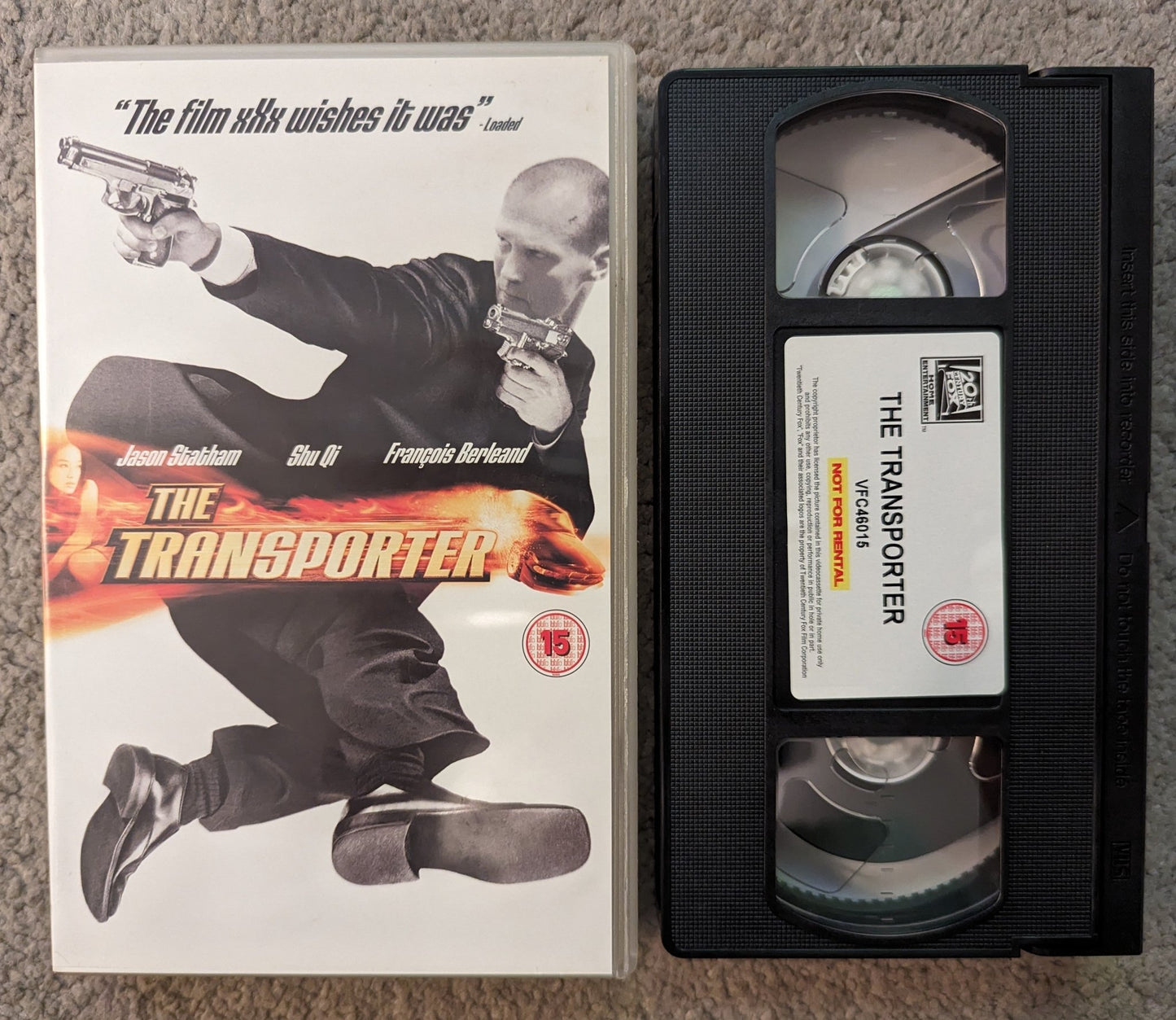 The Transporter (2002) VHS Video - Flippin Retro Video Shop