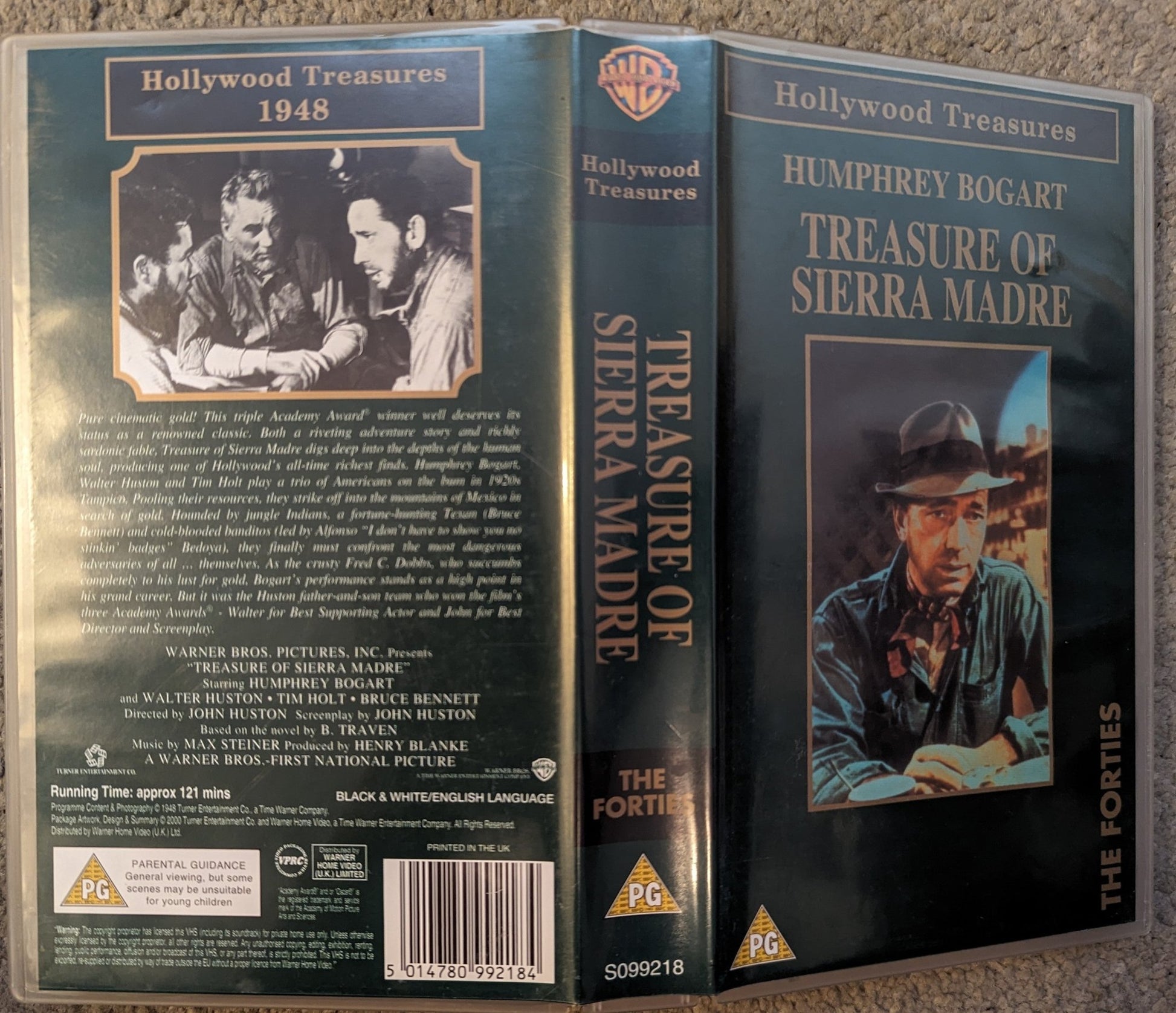 The Treasure Of Sierra Madre (1948) VHS Video - Flippin Retro Video Shop