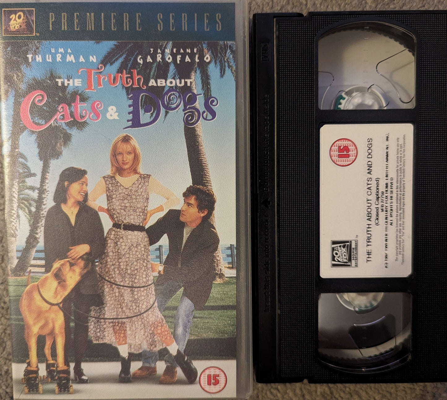 The Truth About Cats & Dogs (1996) VHS Video - Flippin Retro Video Shop