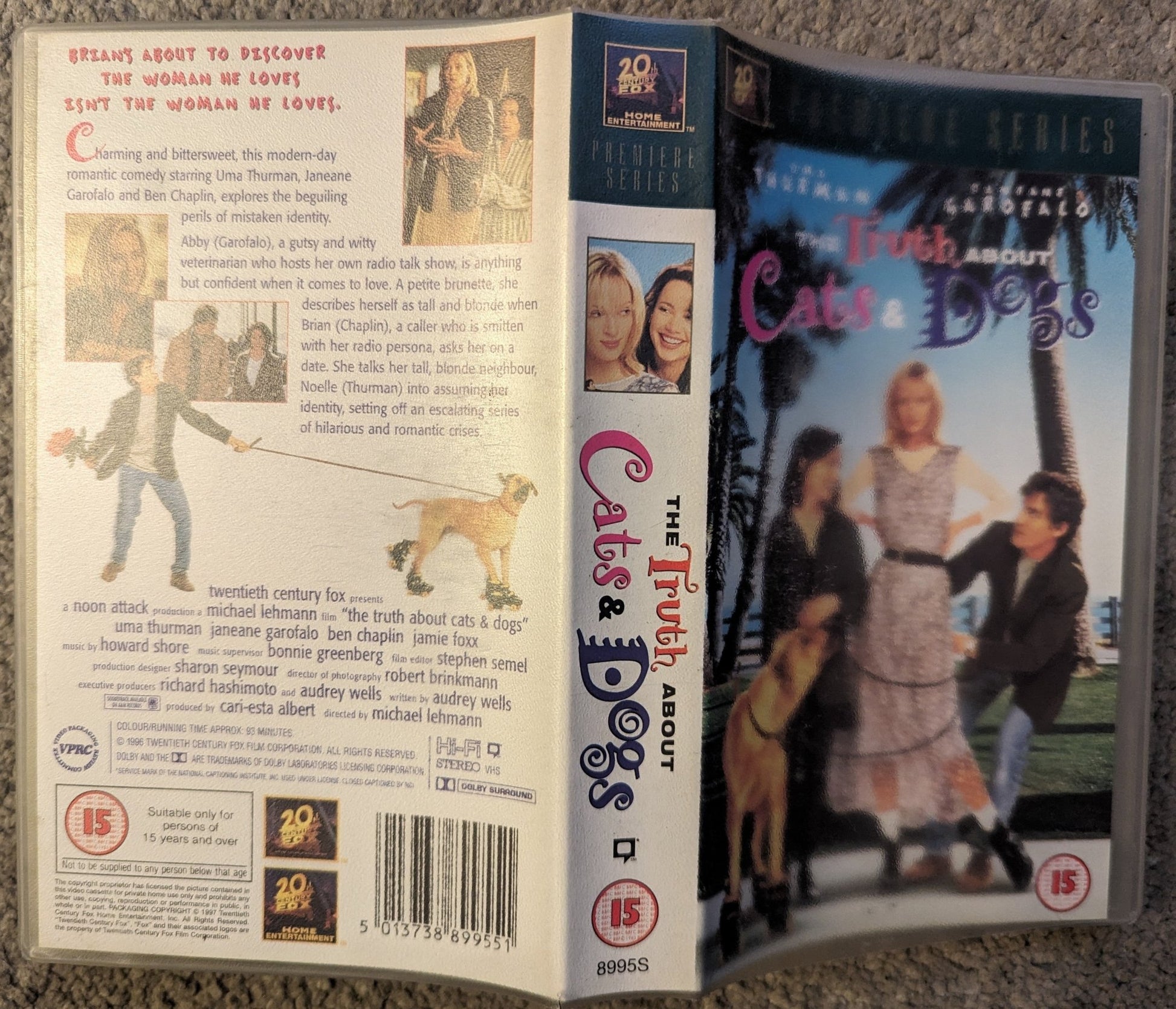 The Truth About Cats & Dogs (1996) VHS Video - Flippin Retro Video Shop