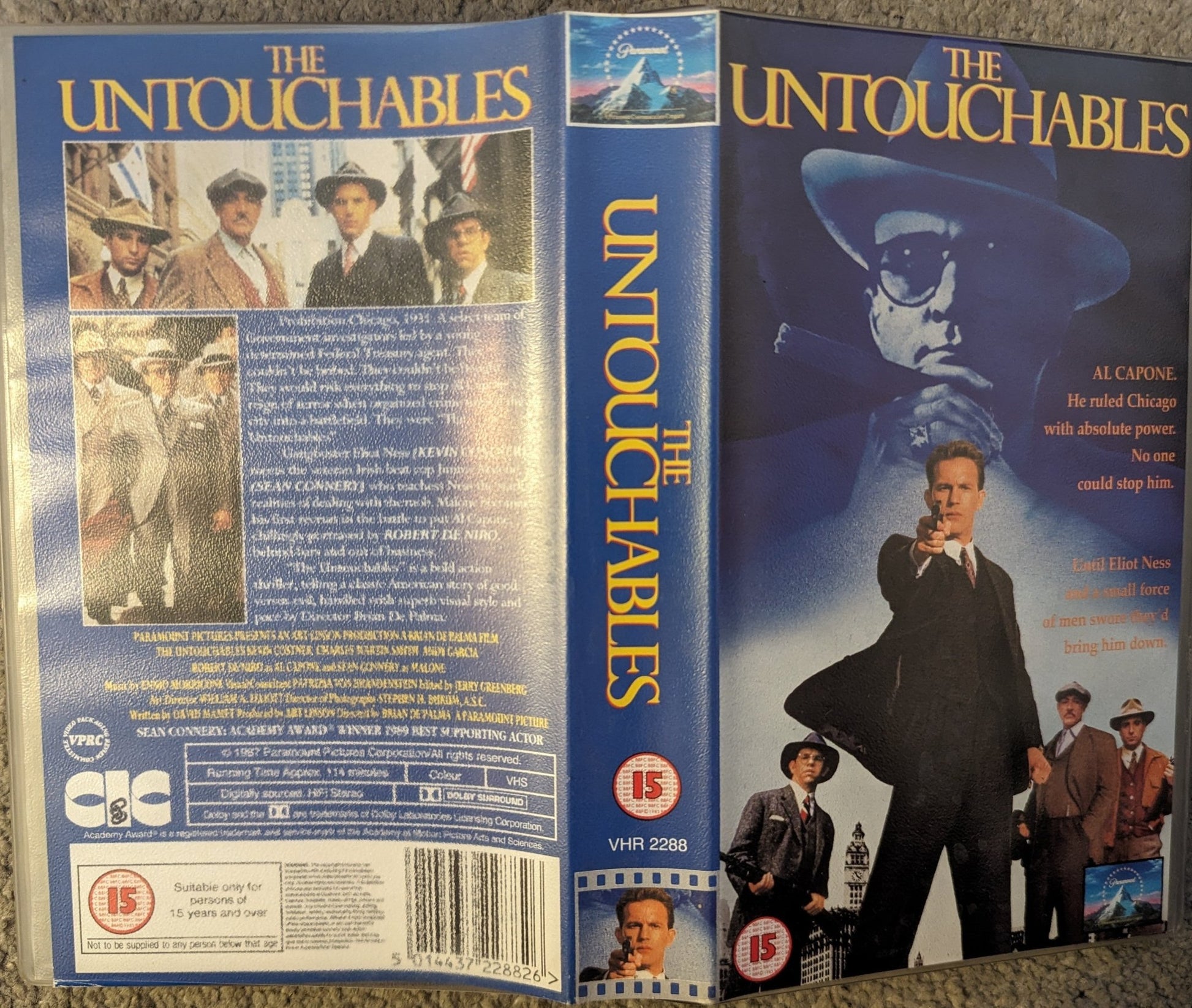 The Untouchables (1987) VHS Video - Flippin Retro Video Shop