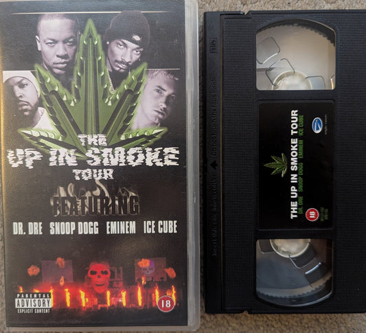 The Up In Smoke Tour (2000) VHS Video - Flippin Retro Video Shop