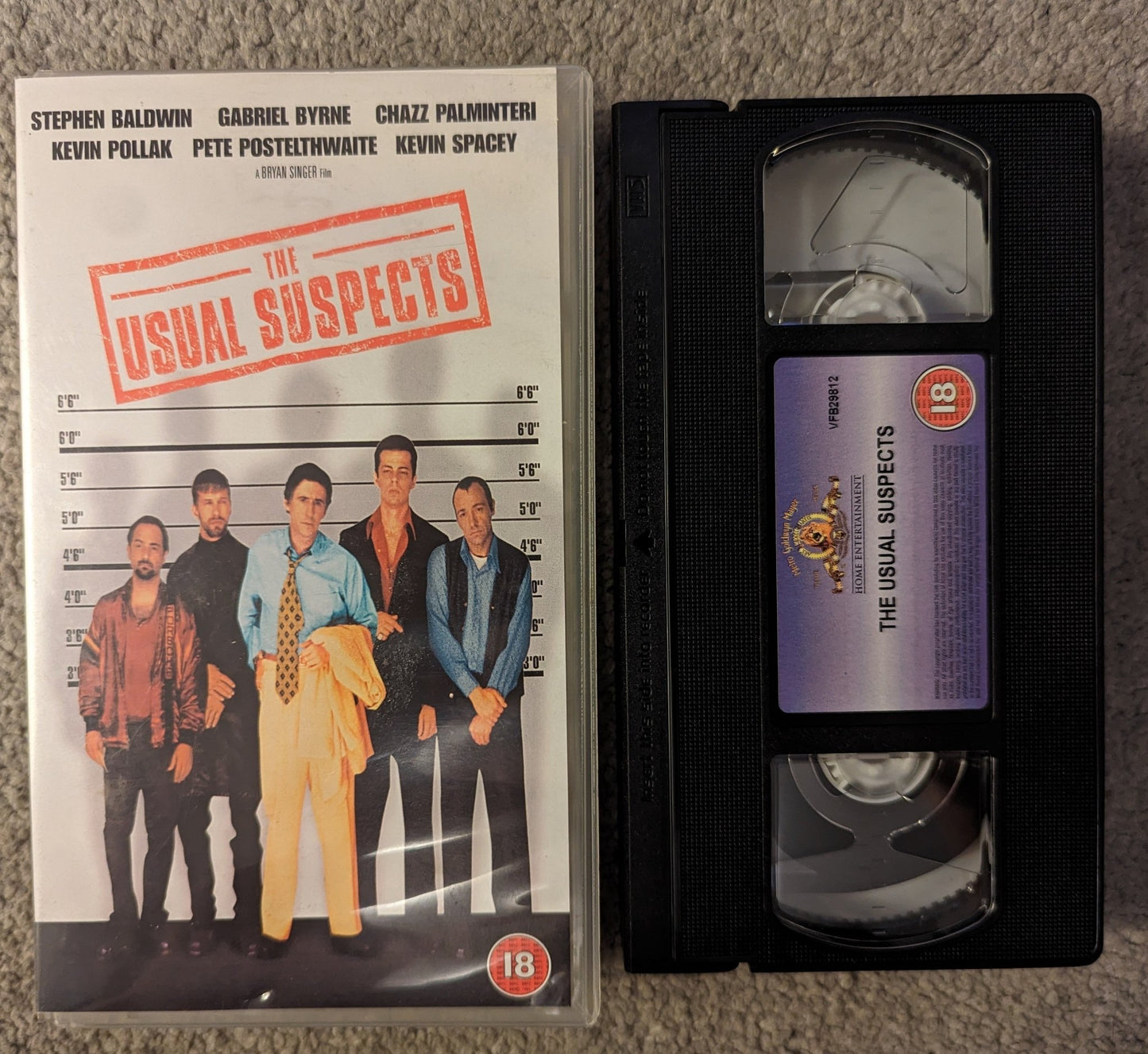 The Usual Suspects (1995) VHS Video - Flippin Retro Video Shop