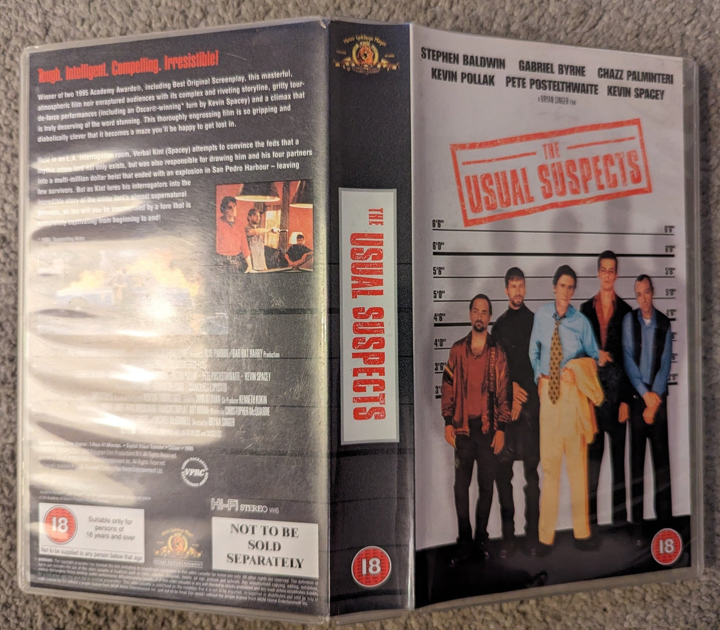 The Usual Suspects (1995) VHS Video - Flippin Retro Video Shop